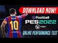 How to Download eFootball PES 2022 Online Performance Test [DOWNLOAD NOW!]