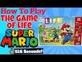 How To Play The Game Of Life Super Mario Edition