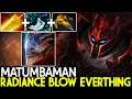 MATUMBAMAN [Dragon Knight] Hard Carry Radiance Blow Everthing 7.26 Dota 2