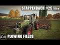 Plowing & Joining Fields - Stappenbach #25 Farming Simulator 19 Timelapse