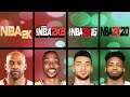 Slam Dunk Contest Winners Ratings in NBA 2K Games (NBA 2K - NBA 2K20)