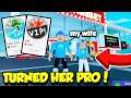So I Played My Supermarket WITH MY WIFE And Turned Her INTO A PRO!! (Roblox)