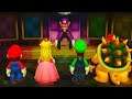 Super Mario Party - Minigames - Mario vs Peach vs Luigi vs Bowser