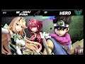 Super Smash Bros Ultimate Amiibo Fights  – Pyra & Mythra #84 Mythra vs Erdrick