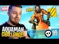 Szalony AQUAMAN challenge w Fortnite ... (mega MOCNE!)