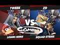 The Comeback Squad Strike Losers Semis - Tweek Vs. ZD - SSBU Ultimate Tournament