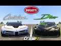 THE CREW 2 : Bugatti Divo Emerald Storm vs Bugatti Centodieci !