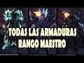 TODAS LAS ARMADURAS / RANGO MAESTRO - MHW Iceborne (Gameplay Español)