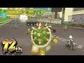What happens when Bowser plays Mario Kart without any Kart or Bike?