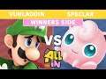 2GG All In - Vuhladdin (Luigi) Vs EVIL | Speclar (Jigglypuff) Mid Tier Singles Bracket