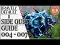 Bravely Default II | SIDE QUEST WALKTHROUGH (004 - 007) | Clashing with FENRIR!