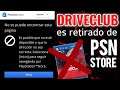 El Adiós a DRIVECLUB - Ha sido retirado de PlayStation Store en todas sus versiones
