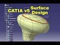 How to create a car knob using CATIA v5 Generative Surface design