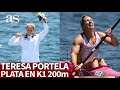 JJOO 2020 | TERESA PORTELA gana su primera medalla en sus sextos JJOO: plata en K1 200 | AS