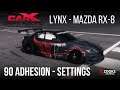 LYNX - Ultimate Drift Settings - 90 ADHESION - CARX DRIFT RACING