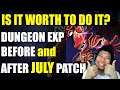 Maplestory m - Is it worth to do Dailies Dungeons after the Experience increase - July 2021 Patch