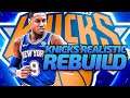 NEW YORK KNICKS REALISTIC REBUILD! NBA 2K20