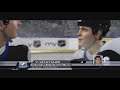 NHL 2K7 Xbox 360 gameplay season mode - San Jose Sharks vs Tampa Bay Lightning