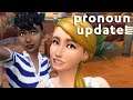 Sims News: Update on Pronouns + Gender Neutral Language #shorts