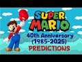 Super Mario 40th Anniversary Predictions