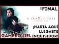 Aquí termina todo | A Plague Tale Innocence Gameplay Español | GameSquiel Parte FINAL