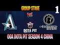 Aster vs IG Game 1 | Bo3 | Group Stage AMD SAPPHIRE OGA DOTA PIT S4 CHINA | DOTA 2 LIVE