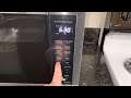 Bad UI on microwave