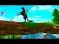 Don't Fall or Look Down ! Horse Trail Ride Quest Star Stable Online Game Video