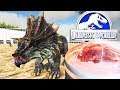 EL PARQUE DE DINOSAURIOS PARA NIÑOS! RECINTO CON CRIAS DE DINOSAURIO DEL PARQUE JURASSIC WORLD 2 Ark