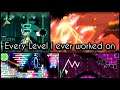 EVERY LEVEL I EVER WORKED ON | Geometry Dash 2.11 | AeonAir