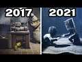 Graphical Evolution of Little Nightmares (2017-2021)