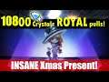 Maplestory m - 10800 Crystals of royal set pulls - Insane Christmas Present