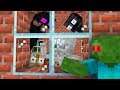 Monster School : ZOMBIE BECAME VILLAIN CHALLENGE - Minecraft Animation