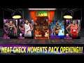 NEW HEATCHECK MOMENTS PACK OPENING! SHOULD YOU OPEN THESE PACKS OR SAVE YOUR MT/VC?