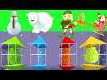 ONE VÀ NOOB YETI CHƠI MINI GAME NHỮNG CON PET VÀ ÔNG LÃO NOEL VIP NHẤT TRONG MINECRAFT