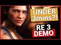Resident Evil 3 Demo - My First Attempt To Speedrun - No Damage