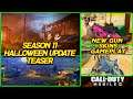 Season 11 Helloween Update Teaser Cod Mobile | Cod Mobile New Gun Skins Gameplay | CODM Anniversary