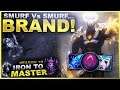 SMURF Vs SMURF! BRAND TIME - Iron to Master S10 | League of Legends