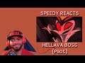 Speedy Reacts to HELLUVA BOSS (PILOT) by Vivziepop