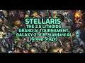 Stellaris Lithoids 2.5 Timelapse 1000 years. Foxes or Robots? Grand AI Tournament Galaxy 2/8 Std AI