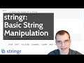 stringr: Basic String Manipulation