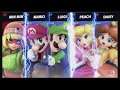 Super Smash Bros Ultimate Amiibo Fights  – Min Min & Co #163 Min Min vs Super Mario army