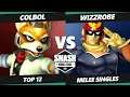 SWT NA East RF Top 12 - Colbol (Fox) Vs. Wizzrobe (Captain Falcon) Smash Melee Tournament