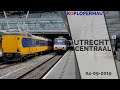 Treinen op station Utrecht Centraal - 04-09-2019