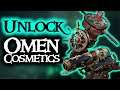 UNLOCK THE OMEN COSMETICS // SEA OF THIEVES - Helm, Capstan and Cannons!