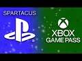 Xbox Game Pass Vs PlayStation Spartacus! I Was Wrong About Subscription Services, I'm Sorry!