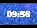 9 MINUTES AND 56 SECONDS TIMER COUNTDOWN [596 seconds - 9:56]