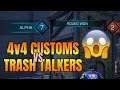 CHALLENGING TRASH TALKER in CUSTOMS 4V4 (Rogue Company Lockdown Gameplay)