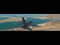 DCS F-16C - Free Flight Over Dubai at 3840x1080