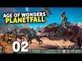 Dinossauros + lasers! | Age of Wonders Planetfall #02 - Prévia Gameplay PT-BR